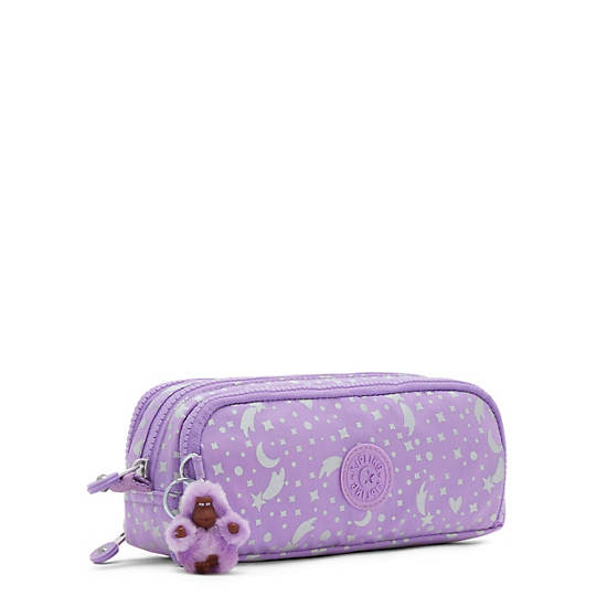 Sacs Kipling Gitroy Printed Pencil Case Violette | FR 1305LI